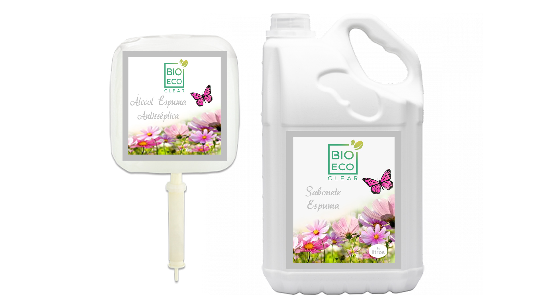 álcool espuma antisséptica